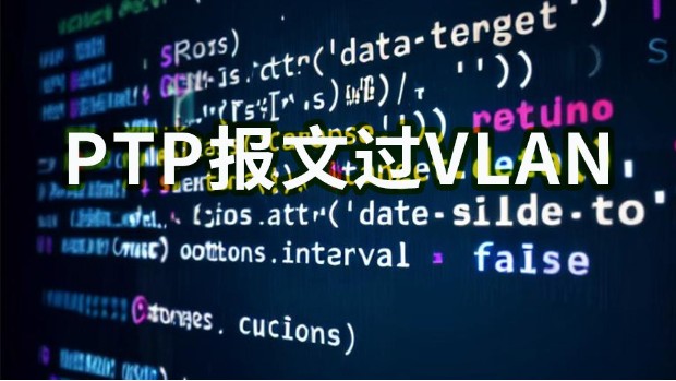 PTP报文过VLAN